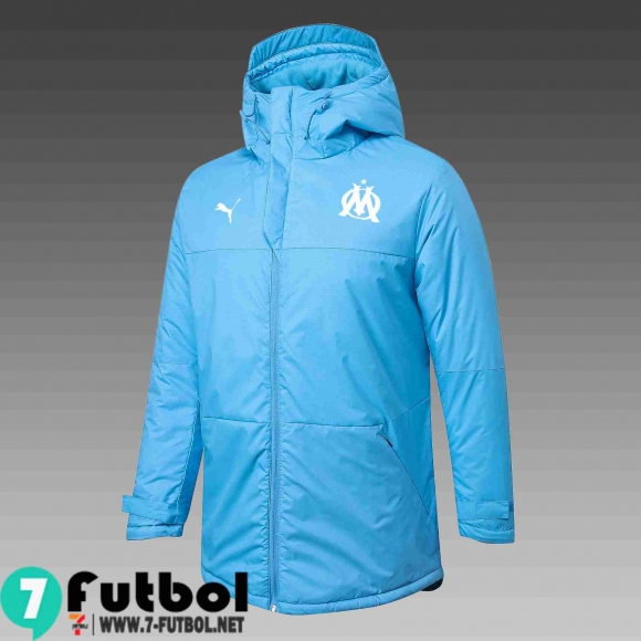 Chaqueta De Plumas Olympique Marsella azul Hombre 2021 2022 DD59