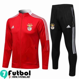 Chaquetas Futbol Benfica Rojo Hombre 2021 2022 JK207