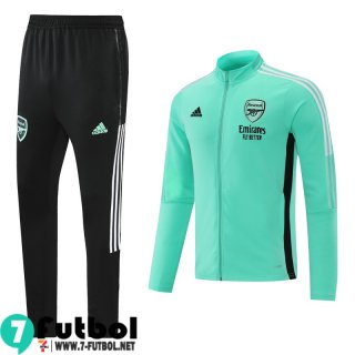 Chaquetas Futbol Arsenal verde Hombre 2021 2022 JK216