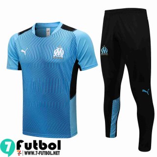 T-Shirt Olympique Marsella azul Hombre 2021 2022 PL189