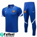 Polo Futbol Barcelona azul Hombre 2021 2022 PL190