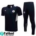 T-Shirt Manchester City negro Hombre 2021 2022 PL192