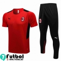 T-Shirt AC Milan Rojo Hombre 2021 2022 PL195