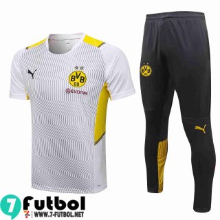 T-Shirt Dortmund BVB blanca Hombre 2021 2022 PL200