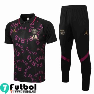 Polo Futbol PSG Paris negro Hombre 2021 2022 PL205