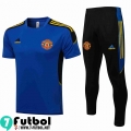 T-Shirt Manchester United azul Hombre 2021 2022 PL208