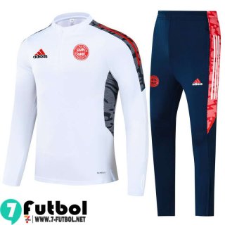 Chandal Futbol Bayern Munich blanca Hombre 2021 2022 TG151