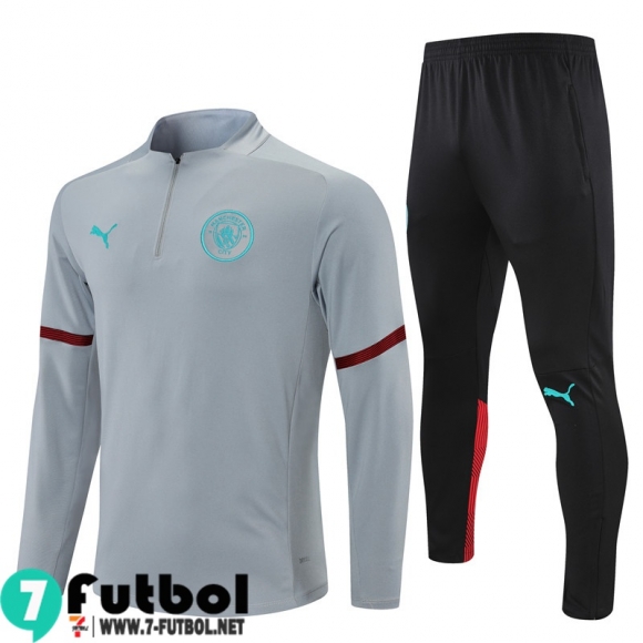 Chandal Futbol Manchester City Gris Hombre 2021 2022 TG163