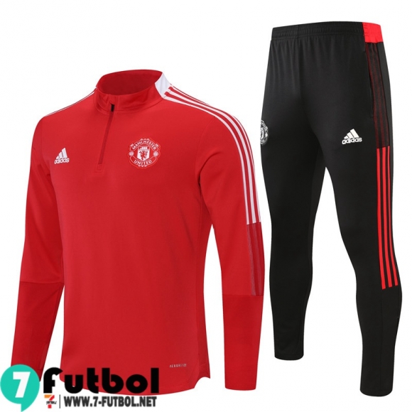 Chandal Futbol Manchester United Rojo Hombre 2021 2022 TG164