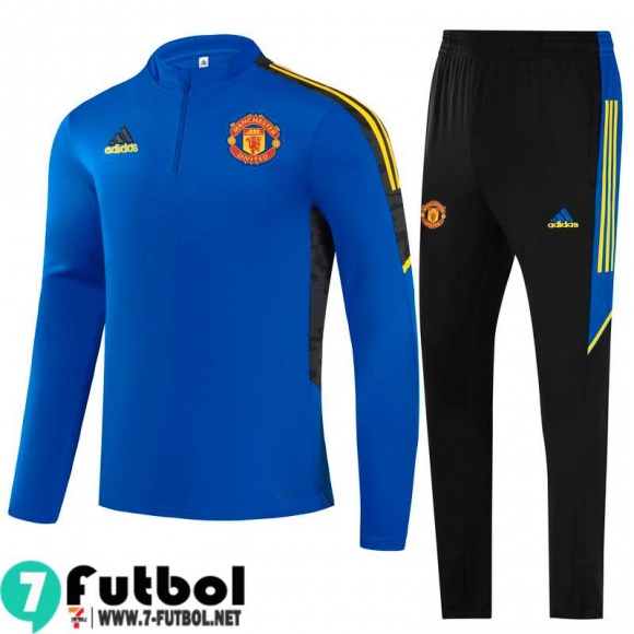 Chandal Futbol Manchester United azul Hombre 2021 2022 TG166