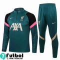 Chandal Futbol Liverpool verde Hombre 2021 2022 TG178