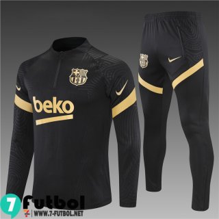 Chandal Futbol Barcelona negro Niños 2021 2022 TK115