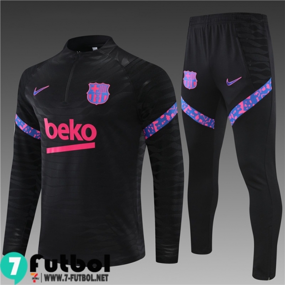 Chandal Futbol Barcelona negro Niños 2021 2022 TK121