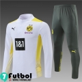 Chandal Futbol Dortmund BVB blanca Niños 2021 2022 TK125