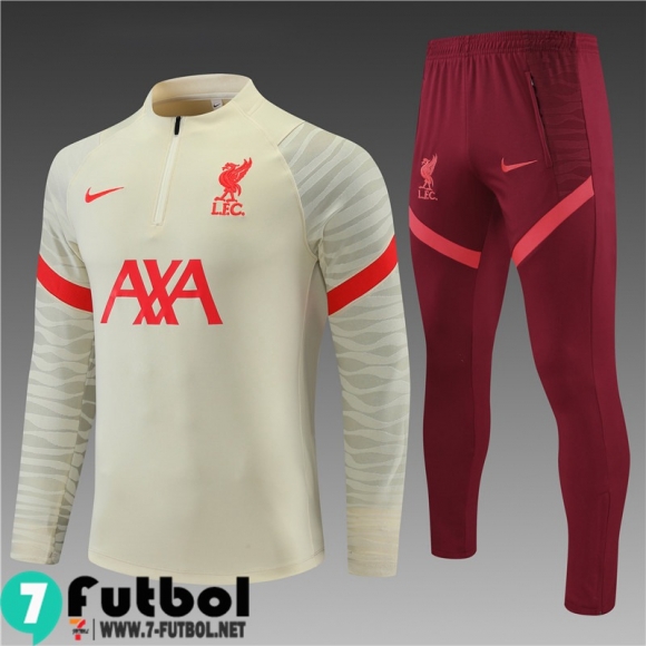 Chandal Futbol Liverpool amarillo Niños 2021 2022 TK131