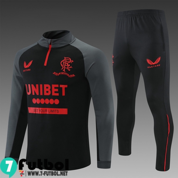 Chandal Futbol Rangers negro Niños 2021 2022 TK133 Chandal Futbol Rangers negro Niños 2021 2022 TK133