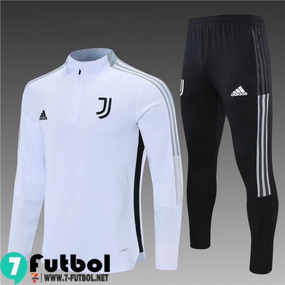 Chandal Futbol Juventus blanca Niños 2021 2022 TK151