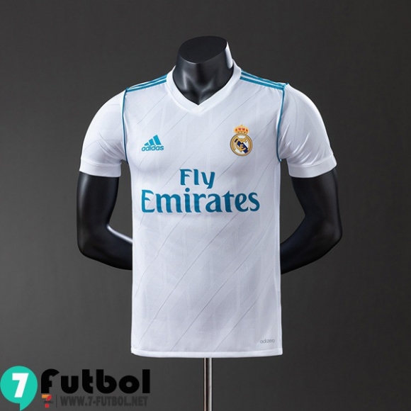 Retro Camiseta Futbol Real Madrid Primera Hombre 17 18 FG1017 Retro Camiseta Futbol Real Madrid Primera Hombre 17 18 FG1017