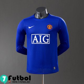Retro Camiseta Futbol Manchester United Tercera Hombre Manga Larga 08 09 FG1026 Retro Camiseta Futbol Manchester United Tercera Hombre Manga Larga 08 09 FG1026
