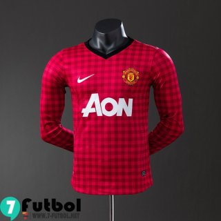 Retro Camiseta Futbol Manchester United Primera Hombre Manga Larga 12 13 FG1030 Retro Camiseta Futbol Manchester United Primera Hombre Manga Larga 12 13 FG1030