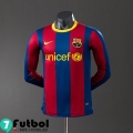 Retro Camiseta Futbol Barcelona Primera Hombre Manga Larga 10 11 FG1032 Retro Camiseta Futbol Barcelona Primera Hombre Manga Larga 10 11 FG1032