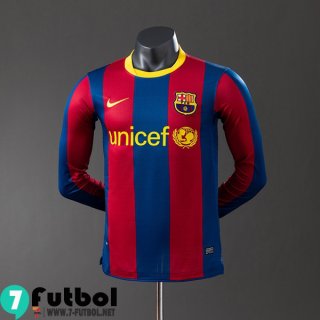 Retro Camiseta Futbol Barcelona Primera Hombre Manga Larga 10 11 FG1032 Retro Camiseta Futbol Barcelona Primera Hombre Manga Larga 10 11 FG1032