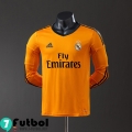 Retro Camiseta Futbol Real Madrid Tercera Hombre Manga Larga 13 14 FG1033 Retro Camiseta Futbol Real Madrid Tercera Hombre Manga Larga 13 14 FG1033