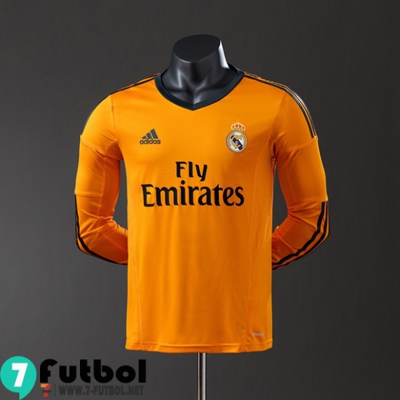 Retro Camiseta Futbol Real Madrid Tercera Hombre Manga Larga 13 14 FG1033 Retro Camiseta Futbol Real Madrid Tercera Hombre Manga Larga 13 14 FG1033