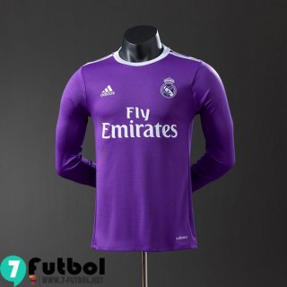 Retro Camiseta Futbol Real Madrid Segunda Hombre Manga Larga 16 17 FG1034 Retro Camiseta Futbol Real Madrid Segunda Hombre Manga Larga 16 17 FG1034