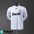 Retro Camiseta Futbol Real Madrid Primera Hombre Manga Larga 09 10 FG1037