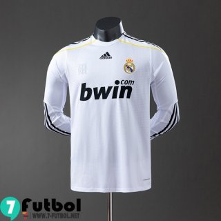 Retro Camiseta Futbol Real Madrid Primera Hombre Manga Larga 09 10 FG1037 Retro Camiseta Futbol Real Madrid Primera Hombre Manga Larga 09 10 FG1037