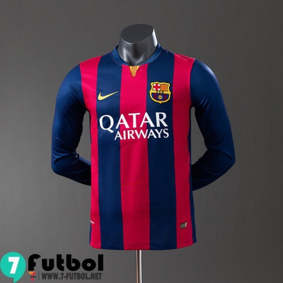 Retro Camiseta Futbol Barcelona Primera Hombre Manga Larga 14 15 FG1040 Retro Camiseta Futbol Barcelona Primera Hombre Manga Larga 14 15 FG1040