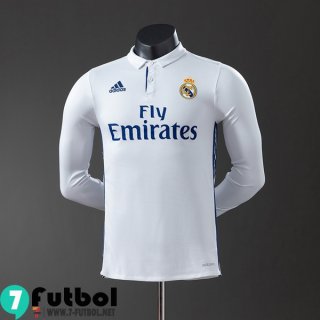 Retro Camiseta Futbol Real Madrid Primera Hombre Manga Larga 16 17 FG1045 Retro Camiseta Futbol Real Madrid Primera Hombre Manga Larga 16 17 FG1045