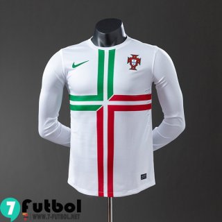 Retro Camiseta Futbol Portugal Segunda Hombre Manga Larga 2012 FG1052 Retro Camiseta Futbol Portugal Segunda Hombre Manga Larga 2012 FG1052