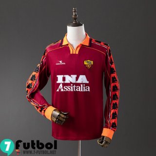Retro Camiseta Futbol Roma Primera Hombre Manga Larga 98 99 FG1066 Retro Camiseta Futbol Roma Primera Hombre Manga Larga 98 99 FG1066