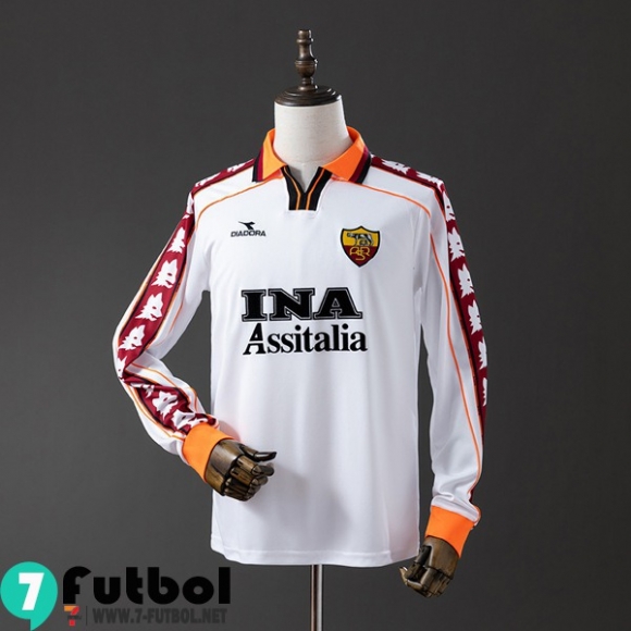 Retro Camiseta Futbol Roma Segunda Hombre Manga Larga 98 99 FG1067 Retro Camiseta Futbol Roma Segunda Hombre Manga Larga 98 99 FG1067