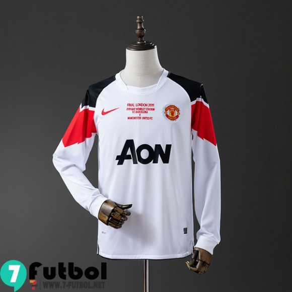 Retro Camiseta Futbol Manchester United Segunda Hombre Manga Larga 10 11 FG1072 Retro Camiseta Futbol Manchester United Segunda Hombre Manga Larga 10 11 FG1072
