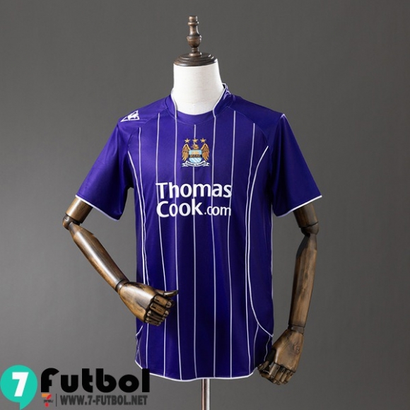 Retro Camiseta Futbol Manchester City Segunda Hombre 07 08 FG1088 Retro Camiseta Futbol Manchester City Segunda Hombre 07 08 FG1088