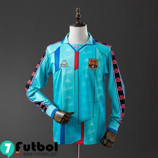 Retro Camiseta Futbol Barcelona Segunda Hombre Manga Larga 95 97 FG1118 Retro Camiseta Futbol Barcelona Segunda Hombre Manga Larga 95 97 FG1118