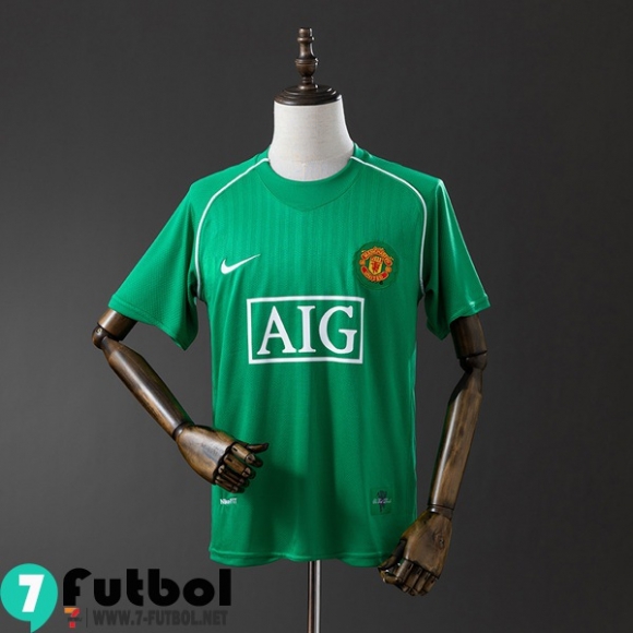 Retro Camiseta Futbol Manchester United Porteros Hombre 07 08 FG1131 Retro Camiseta Futbol Manchester United Porteros Hombre 07 08 FG1131