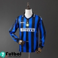 Retro Camiseta Futbol Inter Milan Primera Hombre Manga Larga 97 98 FG1139