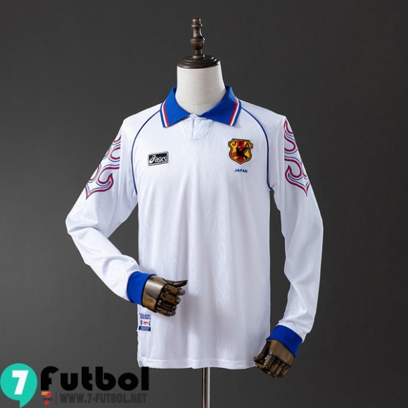 Retro Camiseta Futbol Japon Segunda Hombre Manga Larga 1998 FG1145
