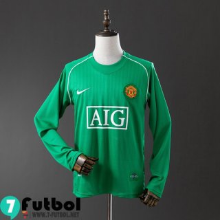 Retro Camiseta Futbol Manchester United Porteros Hombre Manga Larga 07 08 FG1148 Retro Camiseta Futbol Manchester United Porteros Hombre Manga Larga 07 08 FG1148