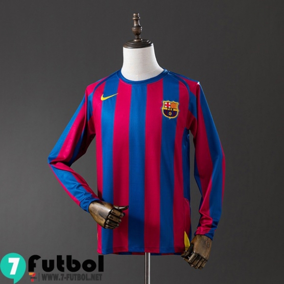Retro Camiseta Futbol Barcelona Primera Hombre Manga Larga 2005 06 FG1154 Retro Camiseta Futbol Barcelona Primera Hombre Manga Larga 2005 06 FG1154