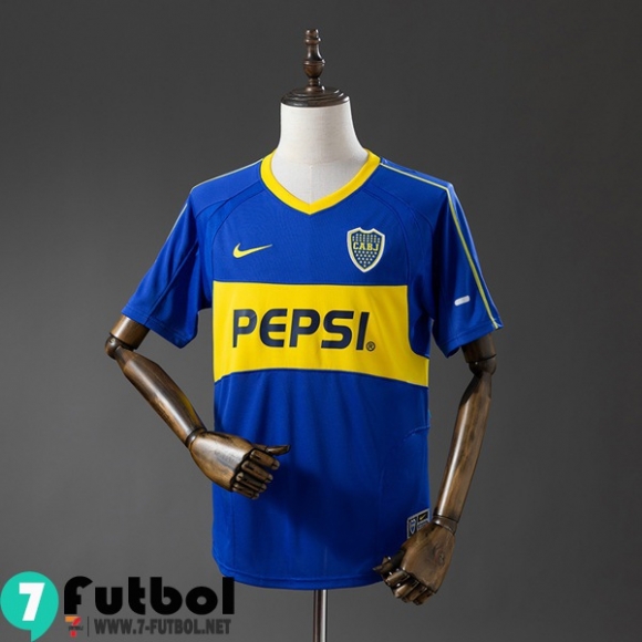 Retro Camiseta Futbol Boca Juniors Primera Hombre 03 04 FG1178 Retro Camiseta Futbol Boca Juniors Primera Hombre 03 04 FG1178