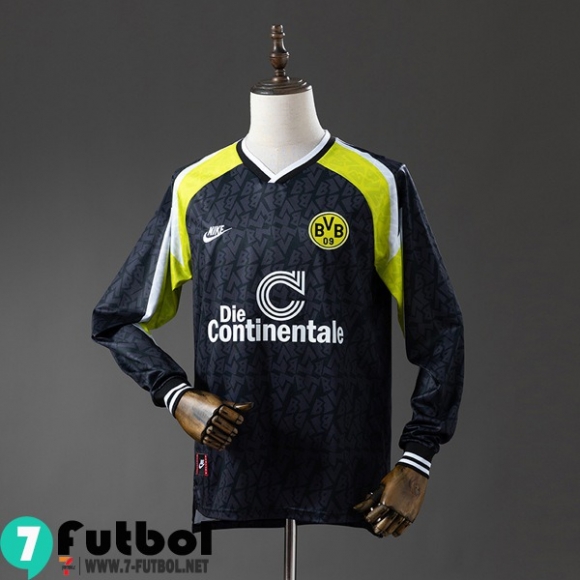 Retro Camiseta Futbol Dortmund Segunda Hombre Manga Larga 95 96 FG1180