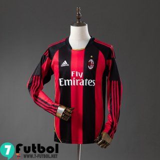 Retro Camiseta Futbol AC Milan Primera Hombre Manga Larga 10 11 FG1185 Retro Camiseta Futbol AC Milan Primera Hombre Manga Larga 10 11 FG1185