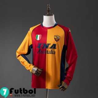 Retro Camiseta Futbol Roma Edicion especial Hombre Manga Larga 01 02 FG1187 Retro Camiseta Futbol Roma Edicion especial Hombre Manga Larga 01 02 FG1187