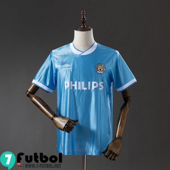 Retro Camiseta Futbol Manchester City Primera Hombre 86 87 FG1212 Retro Camiseta Futbol Manchester City Primera Hombre 86 87 FG1212