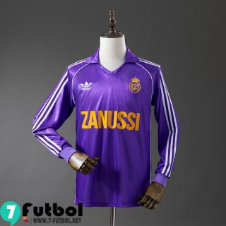 Retro Camiseta Futbol Real Madrid Segunda Hombre Manga Larga 84 85 FG1221 Retro Camiseta Futbol Real Madrid Segunda Hombre Manga Larga 84 85 FG1221